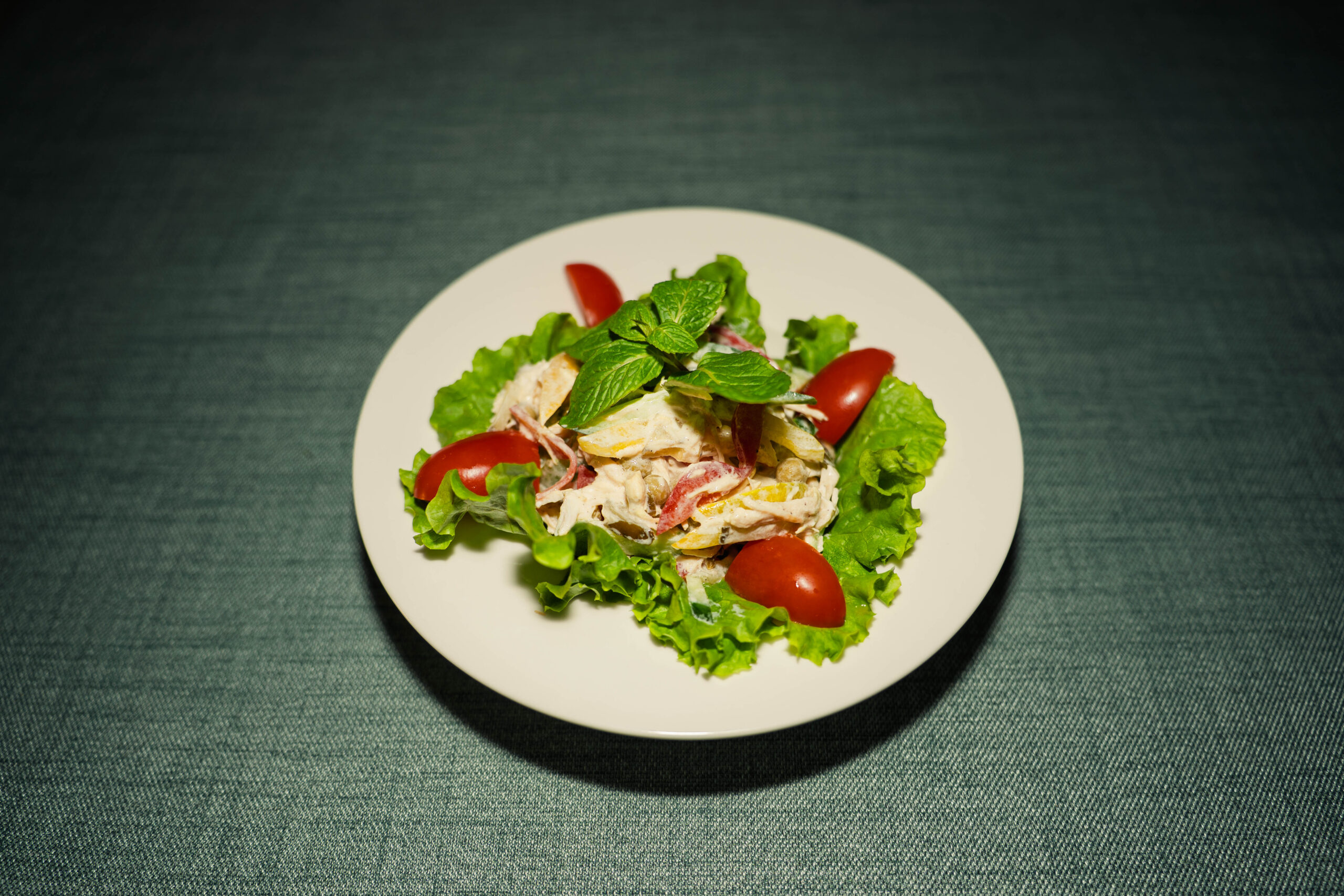 Куриный салат по Бакински